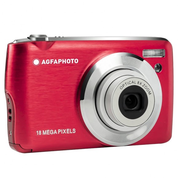AgfaPhoto Realishot DC8200 - 8x Optical Zoom - 18MP (Red)